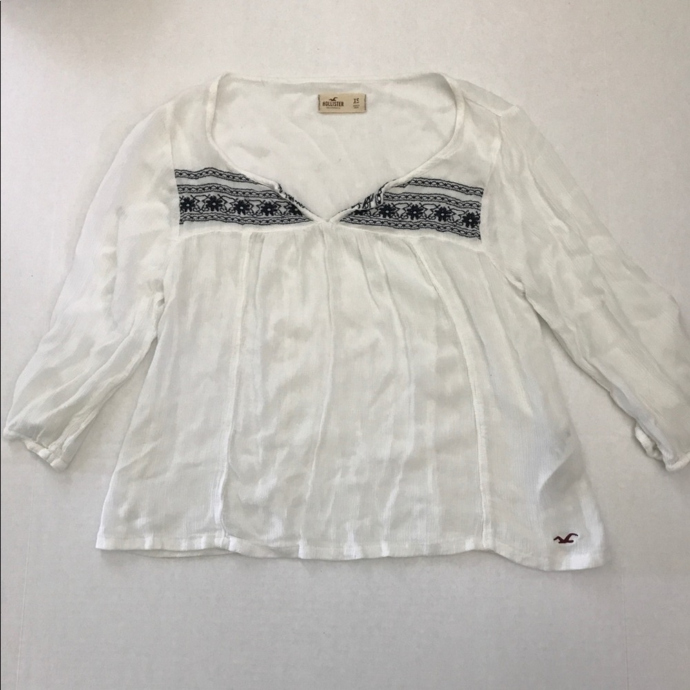 Hollister printed blouse